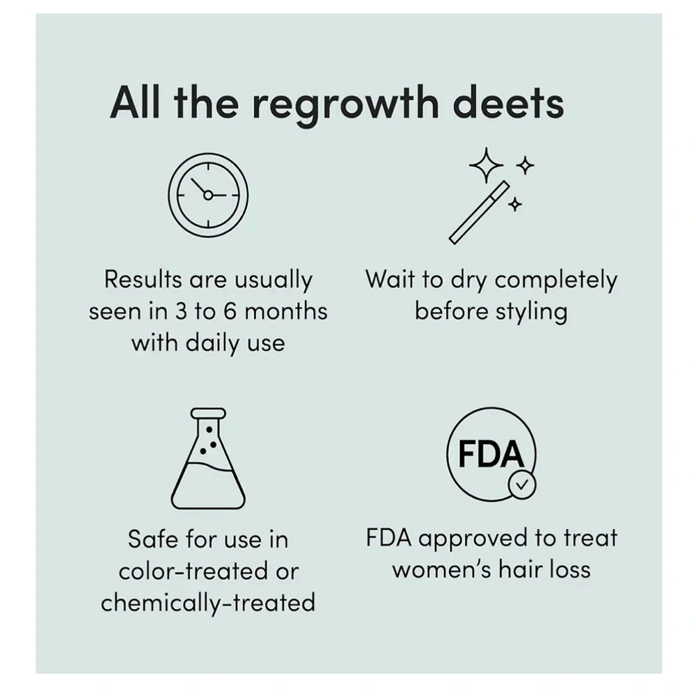 Hers Minoxidil Hair Regrowth Treatment for Women - Foam - Picture 6 of 9